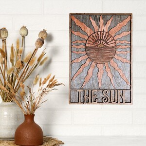 The Sun Tarot Wall Art