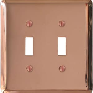 Double Toggle switch plate
