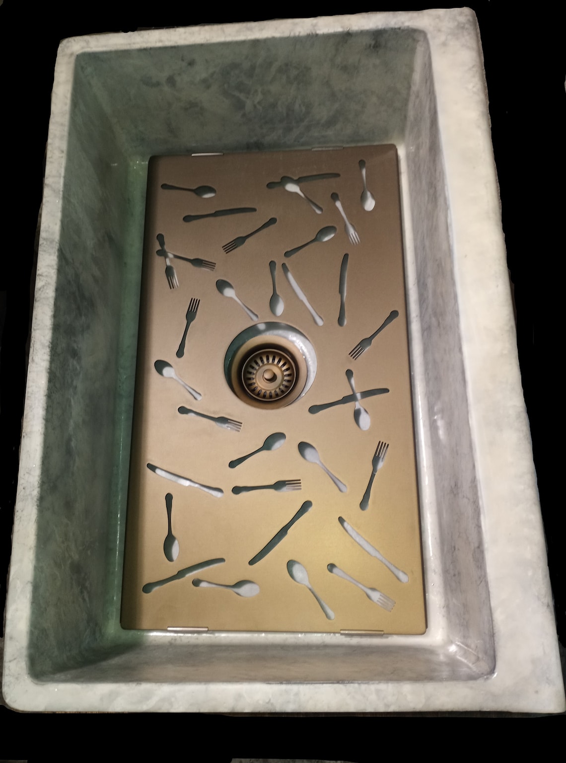Kitchen sink grate Etsy