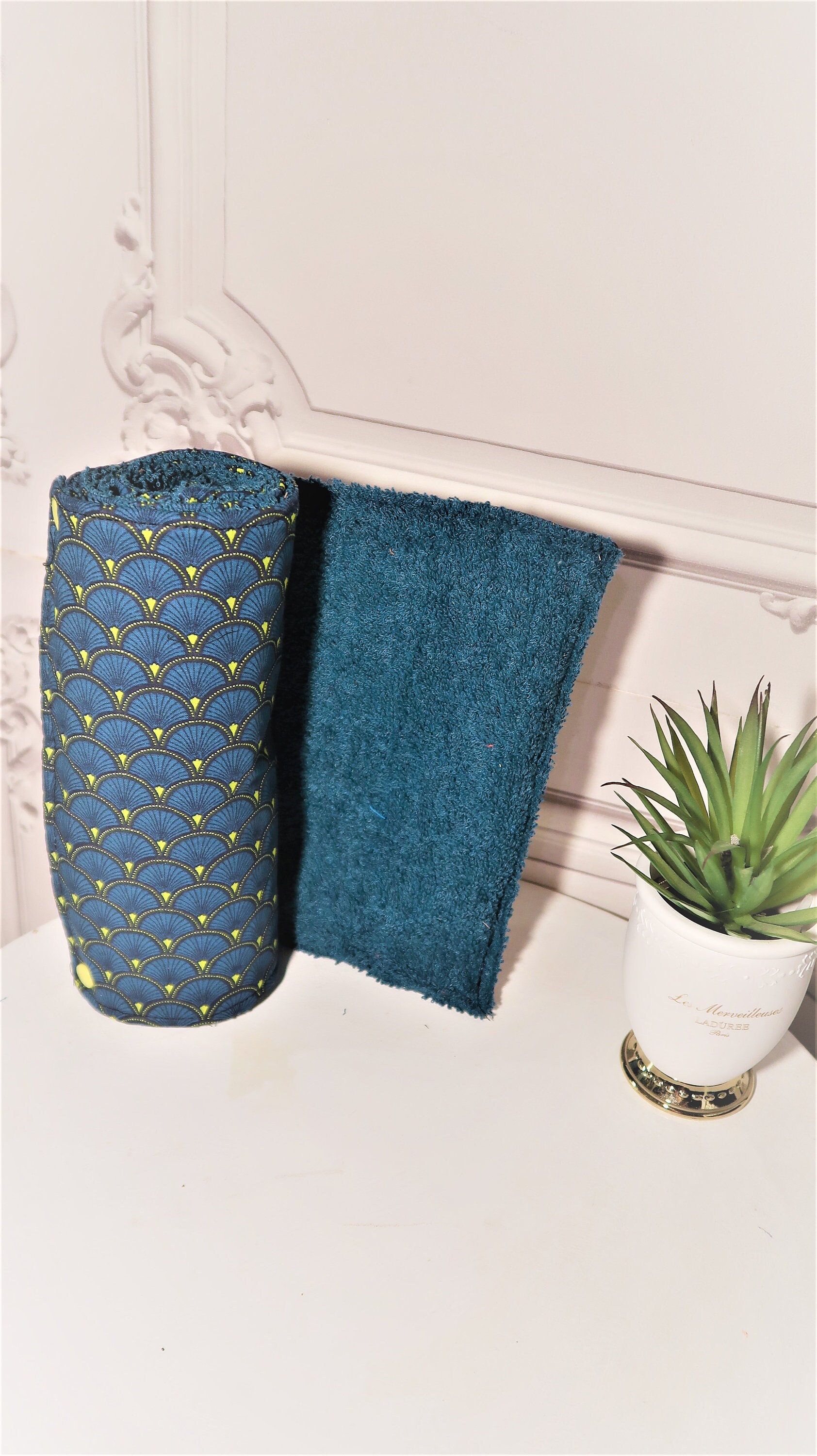 Essuie Tout en Coton Oeko -Tex /Essuie Zéro Dechet Écologique