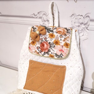 Sac à dos pour enfant/Sac personnalisable/Accessoire école/shower baby/cadeau de naissance/sac avec prénom/Gift made in France