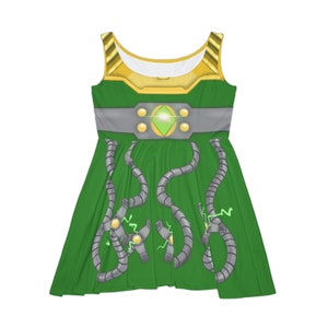 Adult Doc Ock Spidey Costume Dress for Women