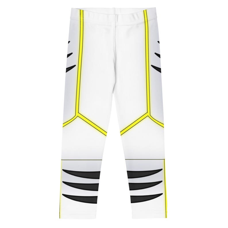 White Tiger style Kids Costume Leggings inspired by Spidey and his Amazing Friends girls toddler