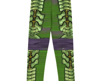 Leggings para niños con disfraz de Spiderman inspirado en el Duende Verde