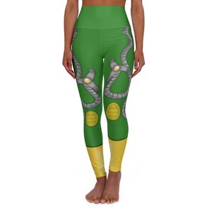 Spidey Inspired Doc Ock High Waisted Yoga Leggings