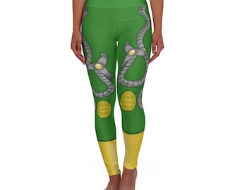 Leggings de yoga de cintura alta inspirados en el Doctor Ock de Spidey
