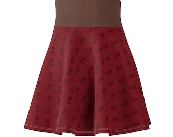 Skater Skirt Women's, Josefina American Girl Inspired Dress, Historical, 90s Nostalgia Millennial Costume