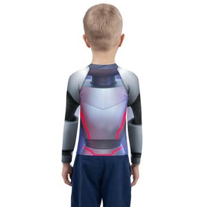 Kids Ultron Costume Shirt | Iron Man Awesome Friends Inspired Superhero Outfit | Cosplay Halloween Tee for Boys & Girls – Size Up