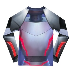 Kids Ultron Costume Shirt | Iron Man Awesome Friends Inspired Superhero Outfit | Cosplay Halloween Tee for Boys & Girls – Size Up