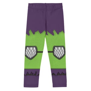 Gobby Spidey inspired Costumes Leggings for kids and toddlers Spiderman Green Goblin