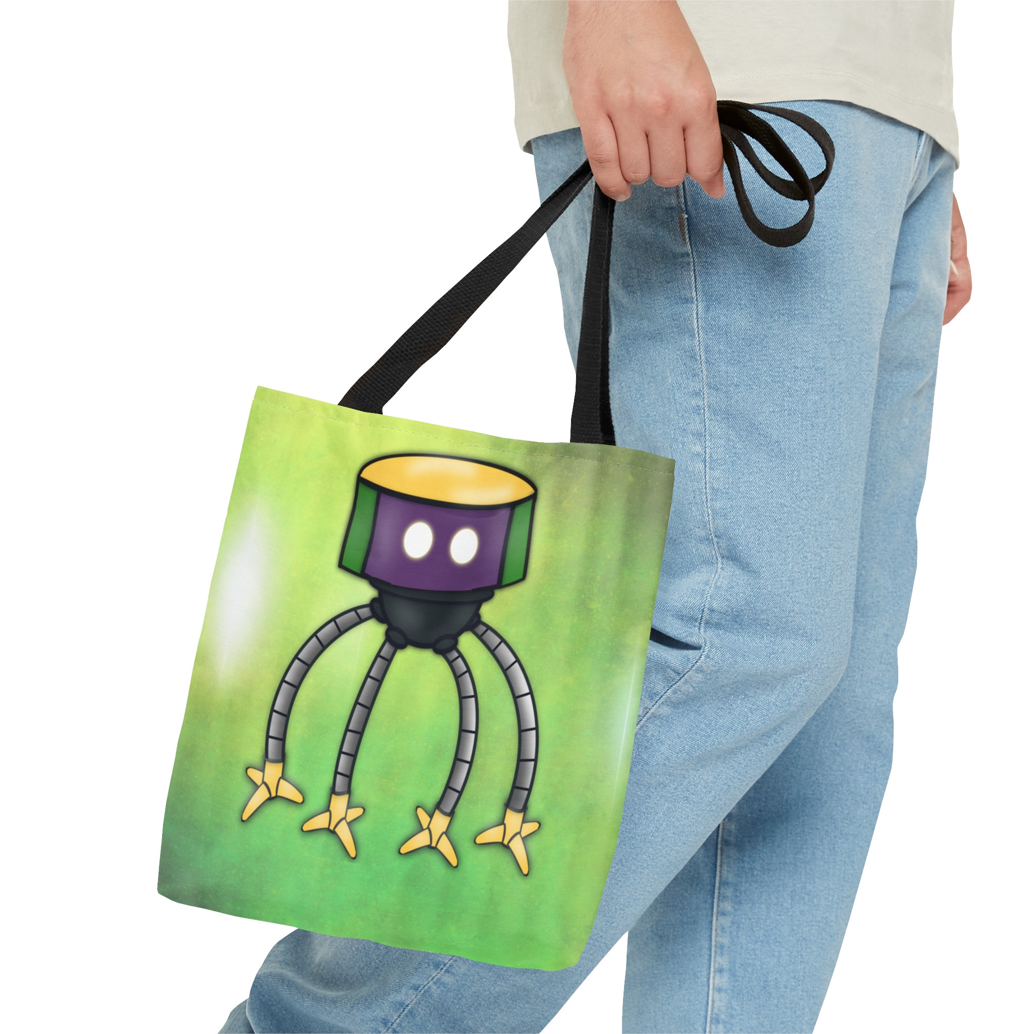 Spidey Inspired Halloween Trick-or-treat Tote Bag Doc Ock CAL Bot