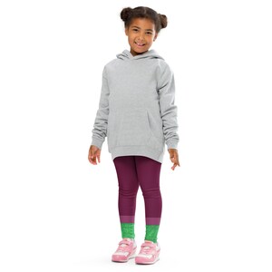 King Lizard Costume Pants for Kids | Spidey & His Amazing Friends Inspired | Toddler Youth Cosplay Leggings – Size Up