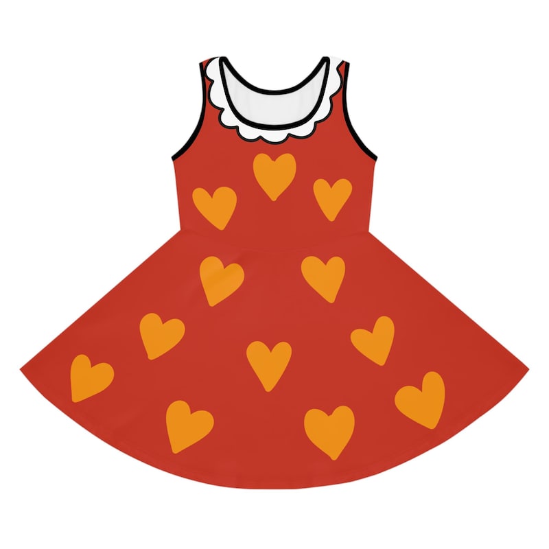 Mesh with Stars Print Dress with Heart Cutout