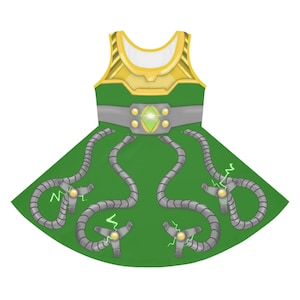 Toddler Girls&#39; Doc Ock Spidey Costume Dress