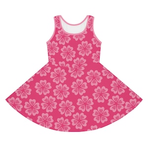 Milli Umizoomi Inspired Girls' Sleeveless Sundress Costume Dress Up