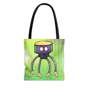 Spidey Inspired Halloween Trick-or-Treat Tote Bag Doc Ock CAL bot