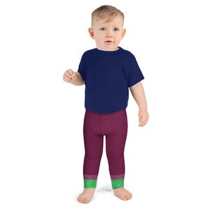 King Lizard Costume Pants for Kids | Spidey & His Amazing Friends Inspired | Toddler Youth Cosplay Leggings – Size Up