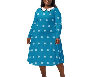 berenstain bear in a blue dress Mama's White Polka Dot Dress