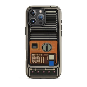 Star Wars inspiriert Skeleton Crew Walkie Talkie Komlink Tough Case for iPhone® Wim neel langlebig