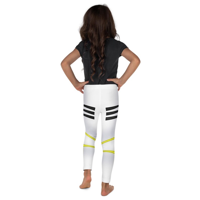 White Tiger style Kids Costume Leggings inspired by Spidey and his Amazing Friends girls toddler
