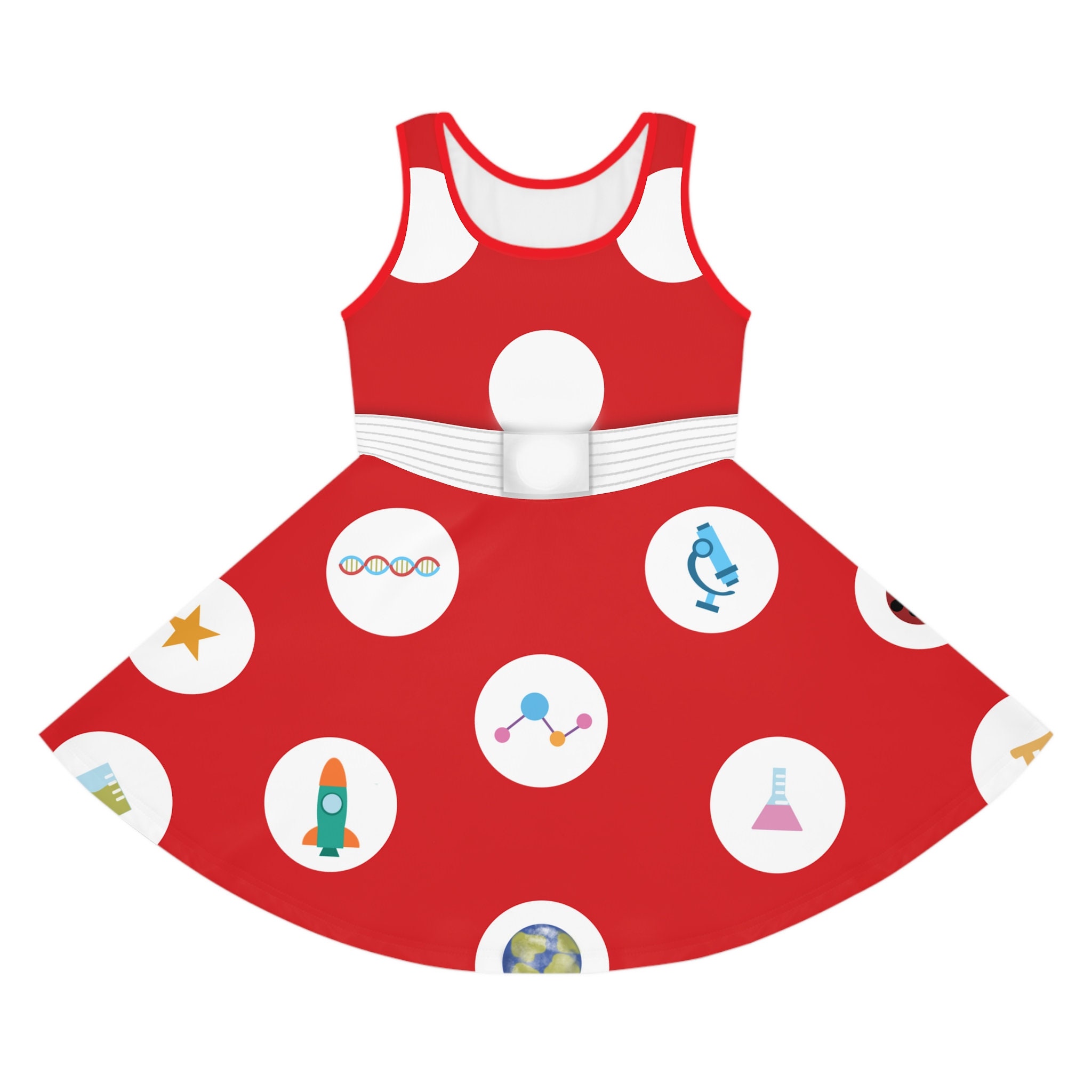 Discover Girls' Ada Twist Scientist Costume Dress