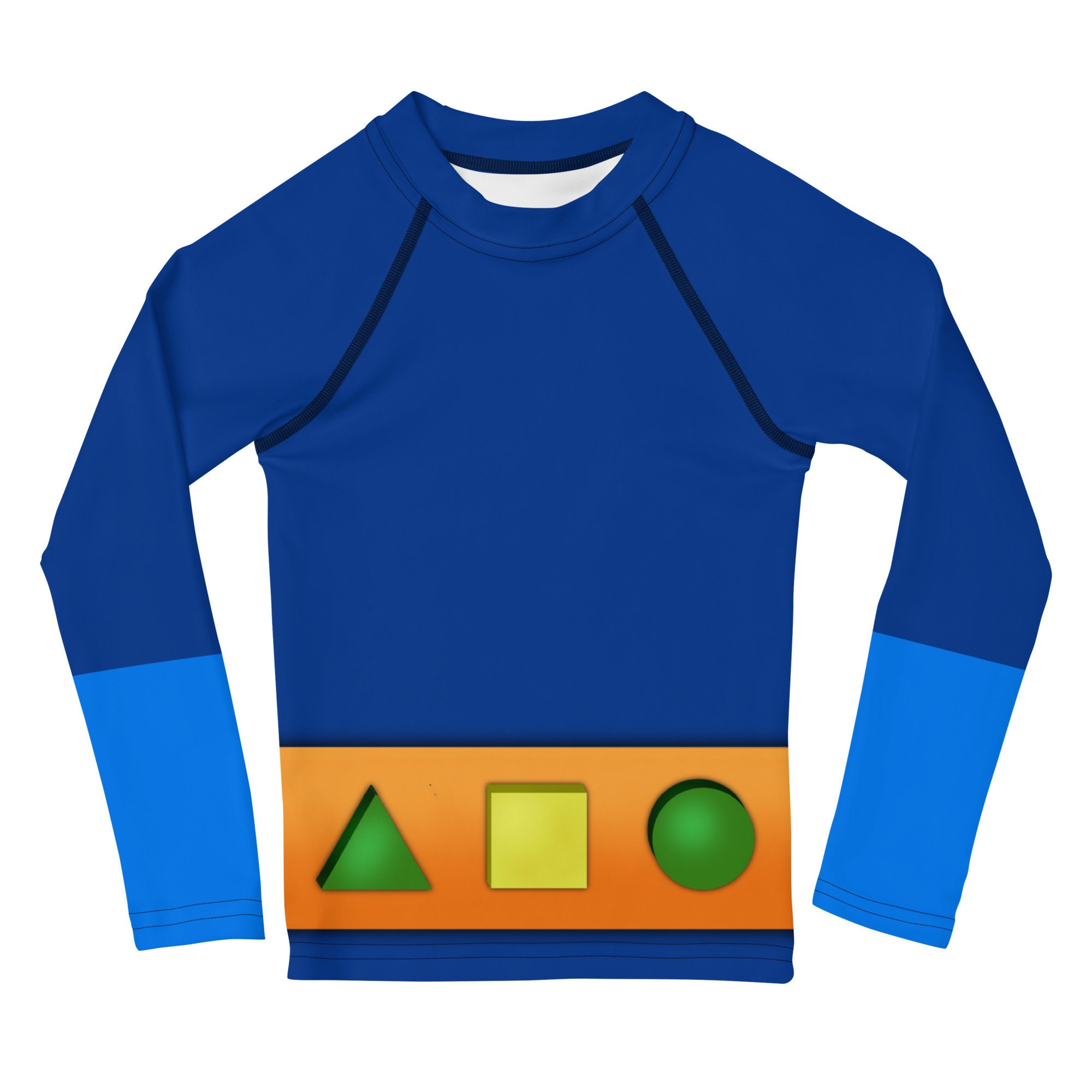 Kids Umizoomi Geo Inspired Blue Long Sleeve Costume Shirt - Shapes Belt -  Etsy Sweden, image size:2000x2000