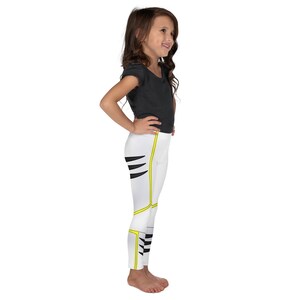 White Tiger style Kids Costume Leggings inspired by Spidey and his Amazing Friends girls toddler