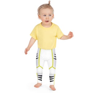 White Tiger style Kids Costume Leggings inspired by Spidey and his Amazing Friends girls toddler