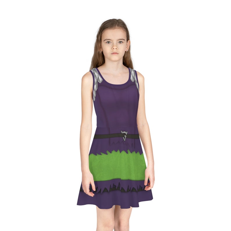 Disfraz de Gobby Style para bebés y niñas, inspirado en Spidey y sus increíbles amigos: Duende Verde y Spiderman. imagen 3