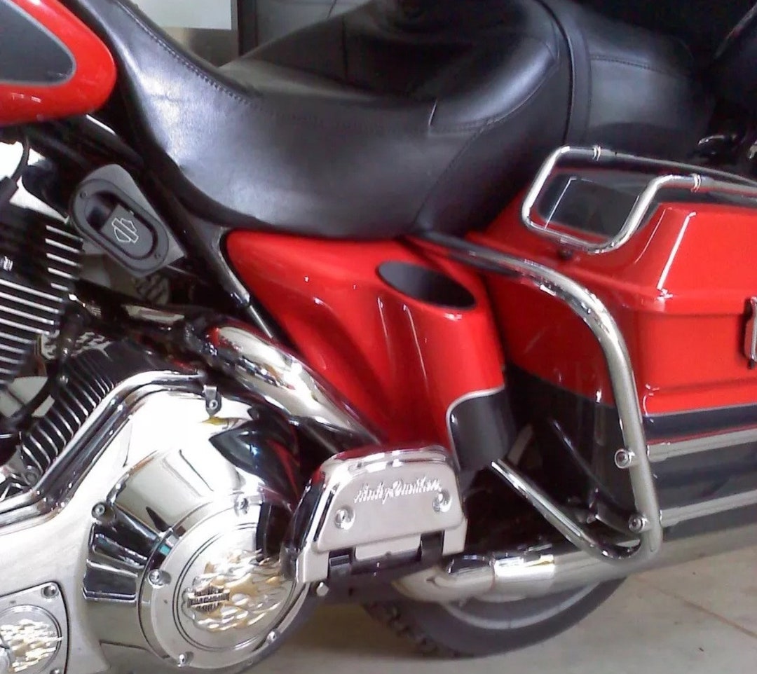 Harley Cup Holder For Motorcycle Road Glide Limited, Mesh Basket