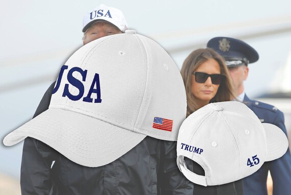 Trump USA Hat Trump 45th President Hat Trump Replica USA | Etsy