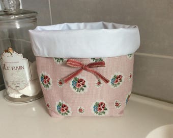 For bathroom storage basket