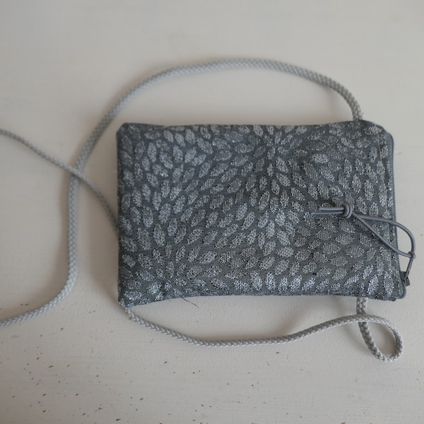 Pochette " Mains Libres"/téléphone/Lunette solaire/Tissu ameublement/Doublée et fermeture zip