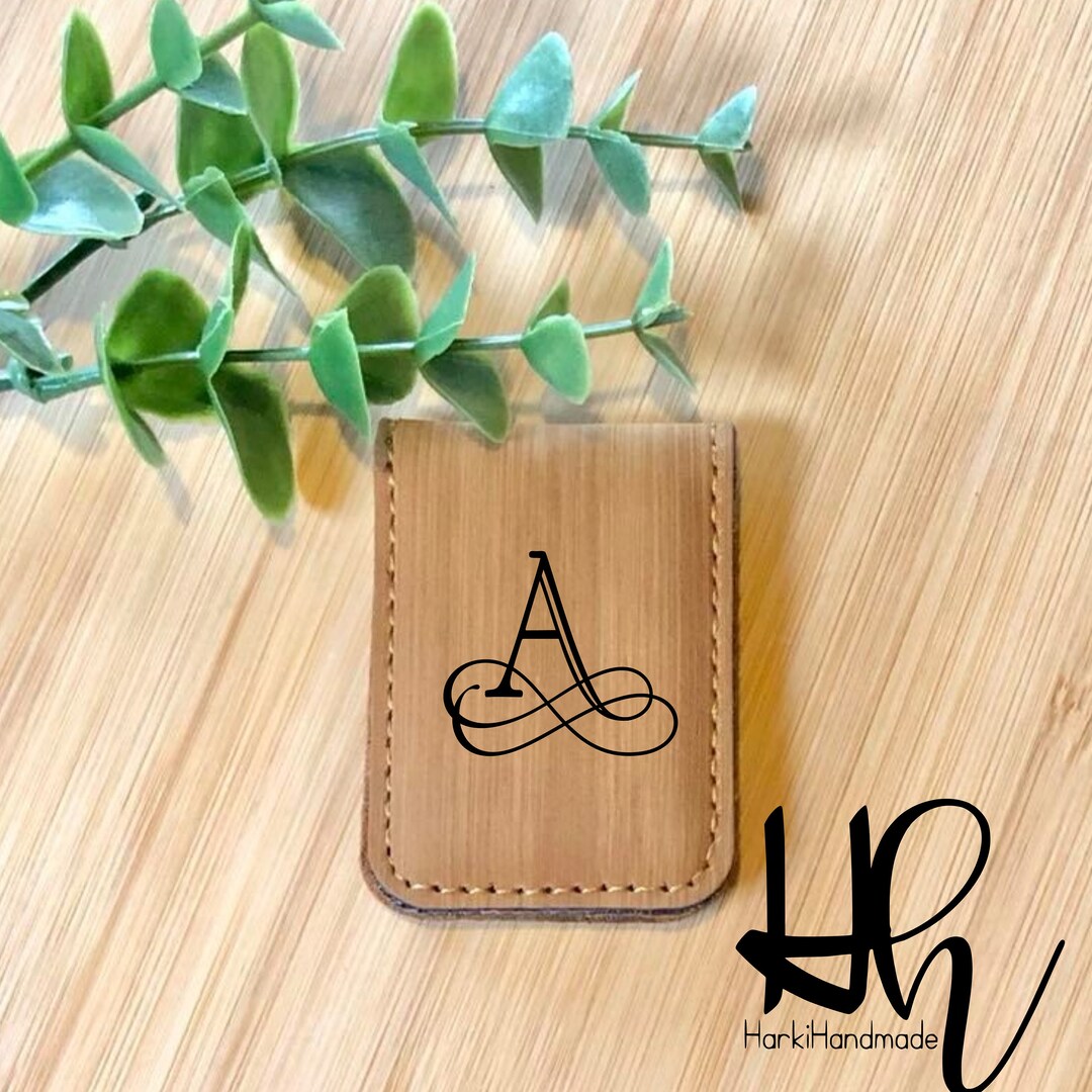 Personalized Money Clip Custom Money Clip Leatherette Money Etsy