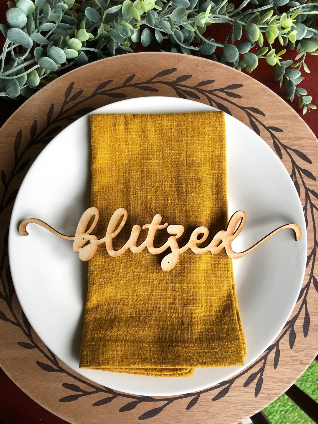 Betrunkene Tischkarten Plättchen Wörter Lustige Tischkarten Etsy.de