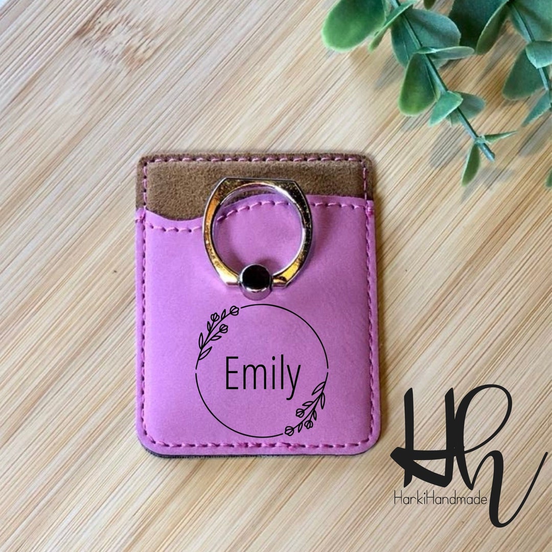 Bridesmaid Gift Phone Wallet, Phone Card Holder, Stick on Wallet With