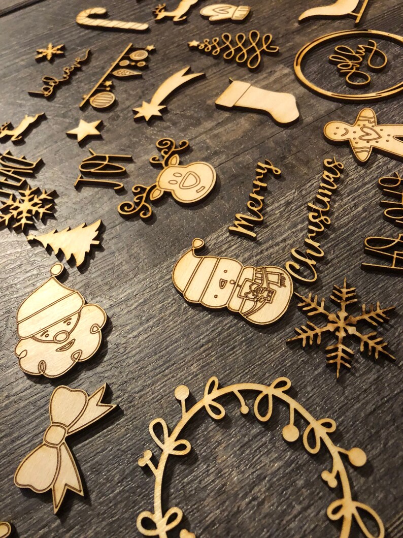 DIY Christmas Ornament Kit Kids Ornament Kit Make Your Own Etsy