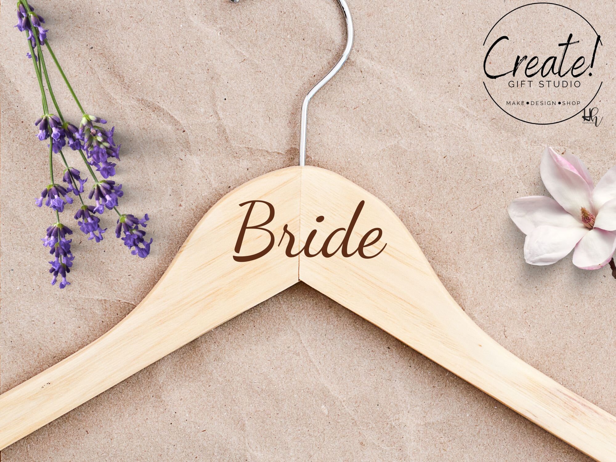 Bride clothes hanger cheap