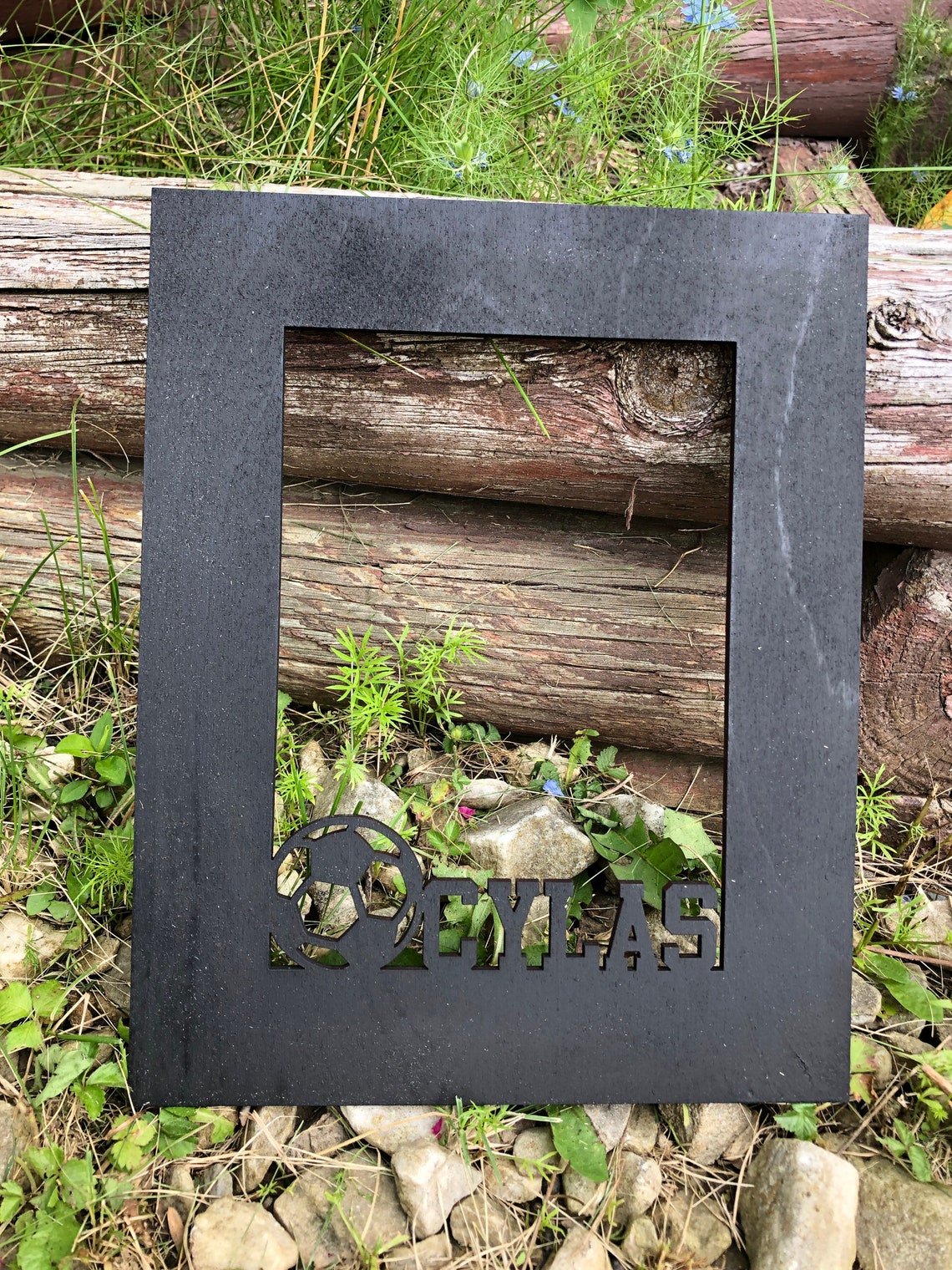 Picture Frame Matte Insert Custom Sports Painted Wood Etsy
