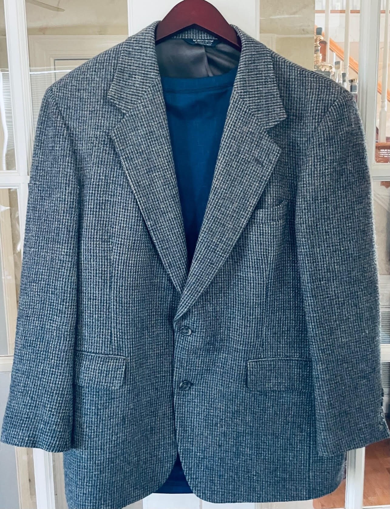 Blue Tweed Jacket 