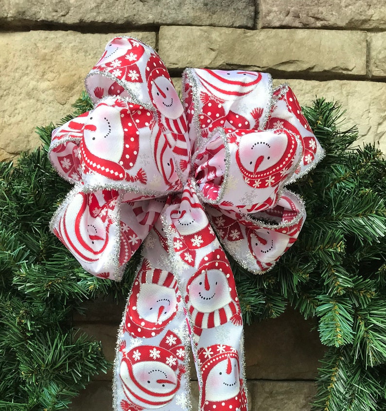 Holiday 50 Yards Designer Christmas Day Ribbon Wired 2.5 Wide Black White Merry Christmas Bow