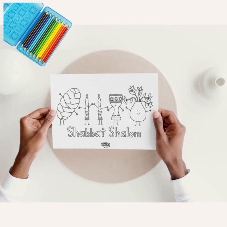 Jewish Holiday Coloring Pages for Kids | Printable Coloring Book | Tu ...