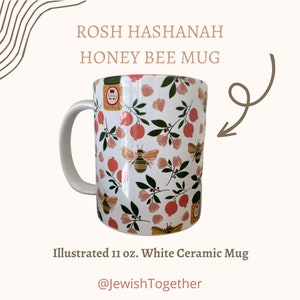 Rosh Hashanah Sweet Honey Bee Mug 11oz.