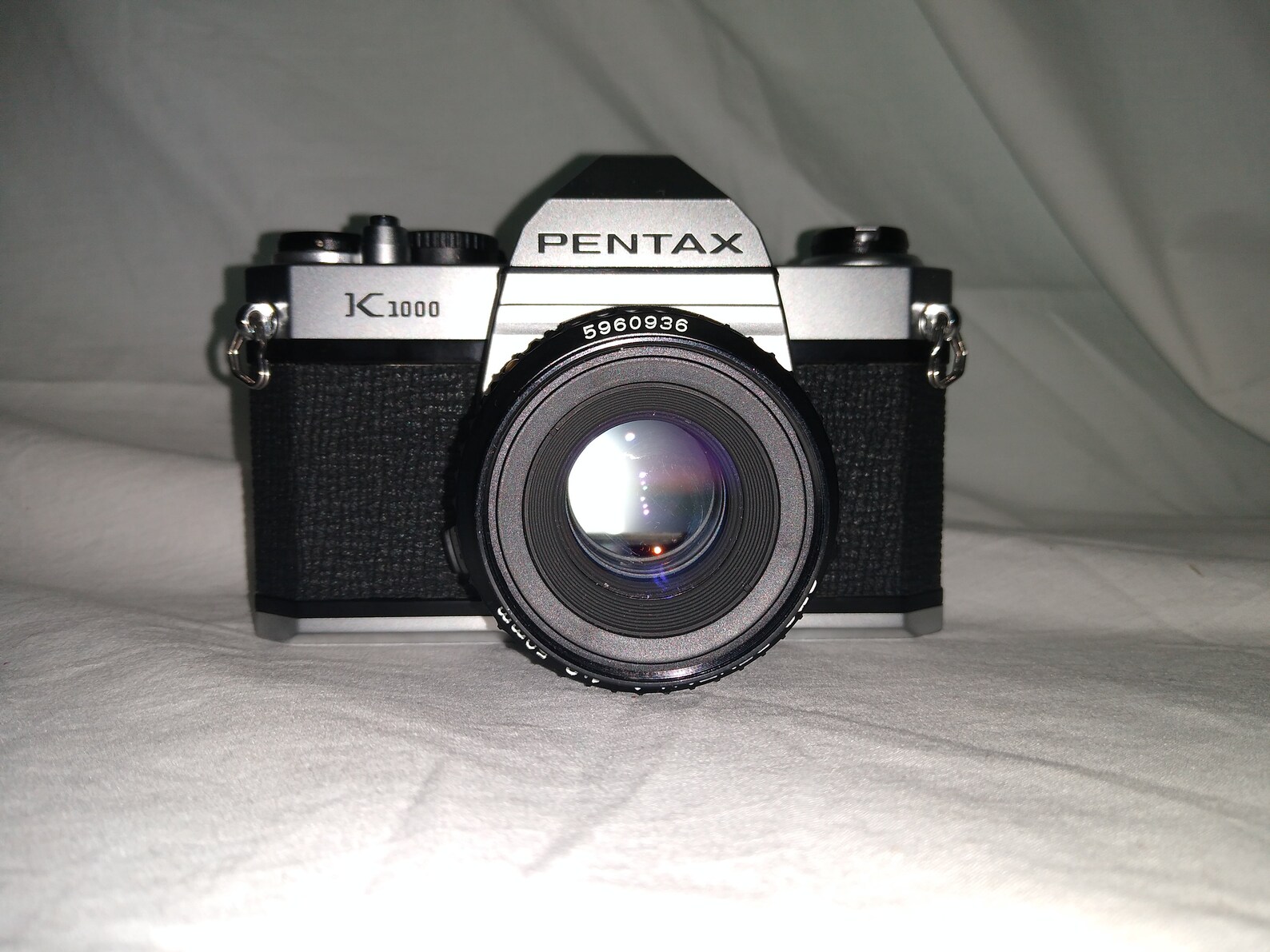Pentax K1000 camera bundle with flash PentaxA 50mm lense Etsy