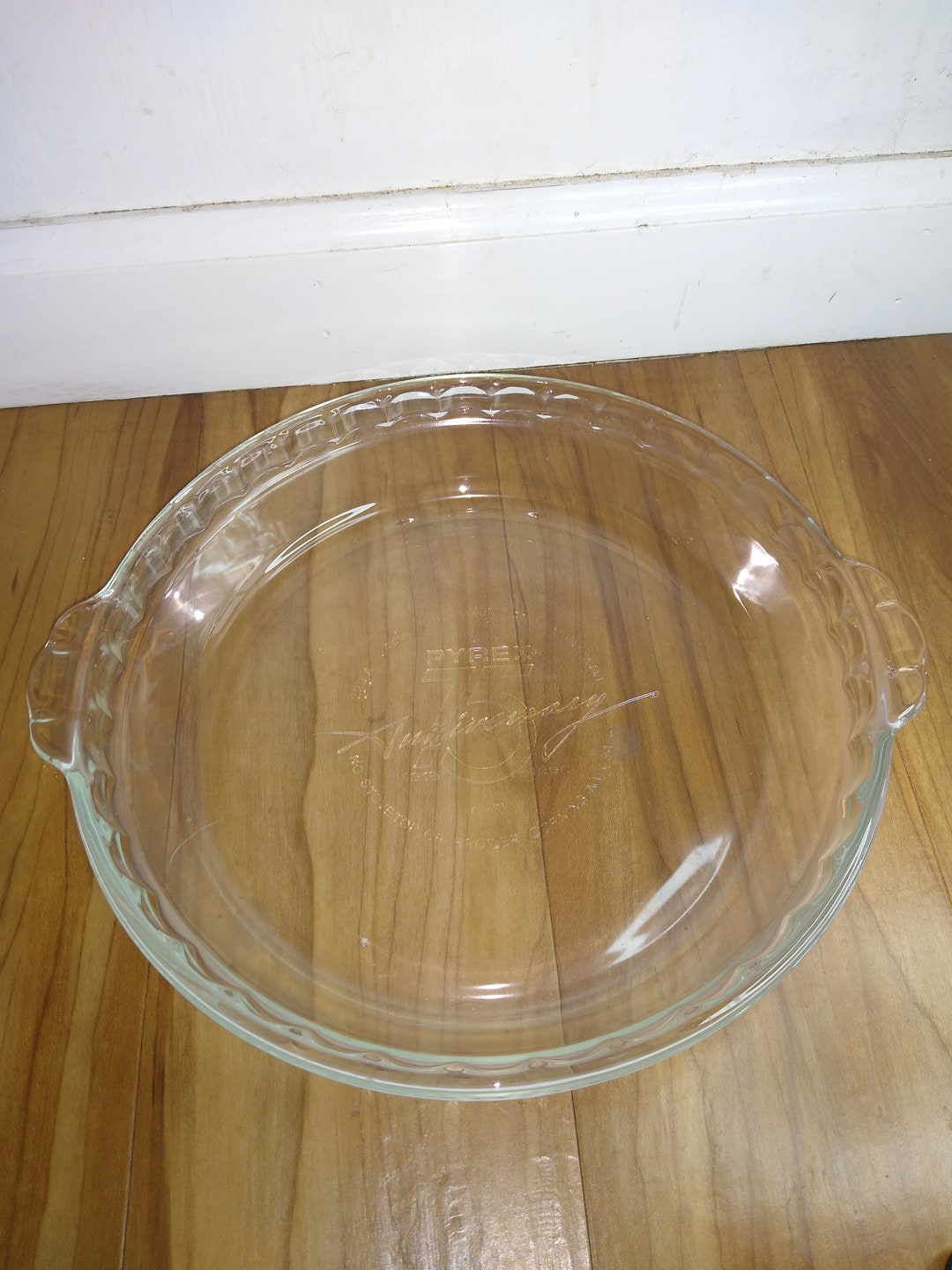 Pyrex 229A 75th Anniversary 24cm Pie Dish Etsy