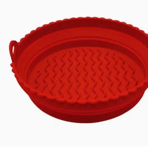Hot Selling 8 Inch Silicone Air Fryer Liners High-Temperature Resistant  Silicone Baking Pan Air Fryer Liners - China Silicone Bakeware and Kitchen  Supplies price
