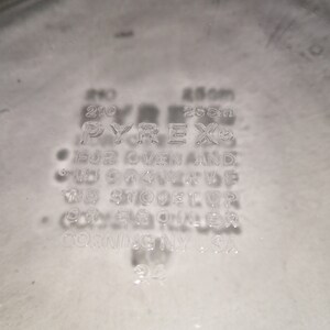 Pyrex 210 25cm Clear Baking Dish - Etsy