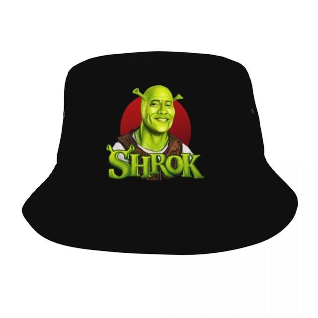 Cursed Dwayne the Rock Johnson Shrek Meme Bucket Sun Fishing - Etsy