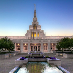 Phoenix Arizona Temple, LDS Phoenix Temple, Mormon Temple Phoenix Arizona, Temple Picture, Home Decor, Wall Art, Phoenix Arizona  Landmarks