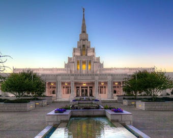 Phoenix Arizona Temple, LDS Phoenix Temple, Mormon Temple Phoenix Arizona, Temple Picture, Home Decor, Wall Art, Phoenix Arizona  Landmarks